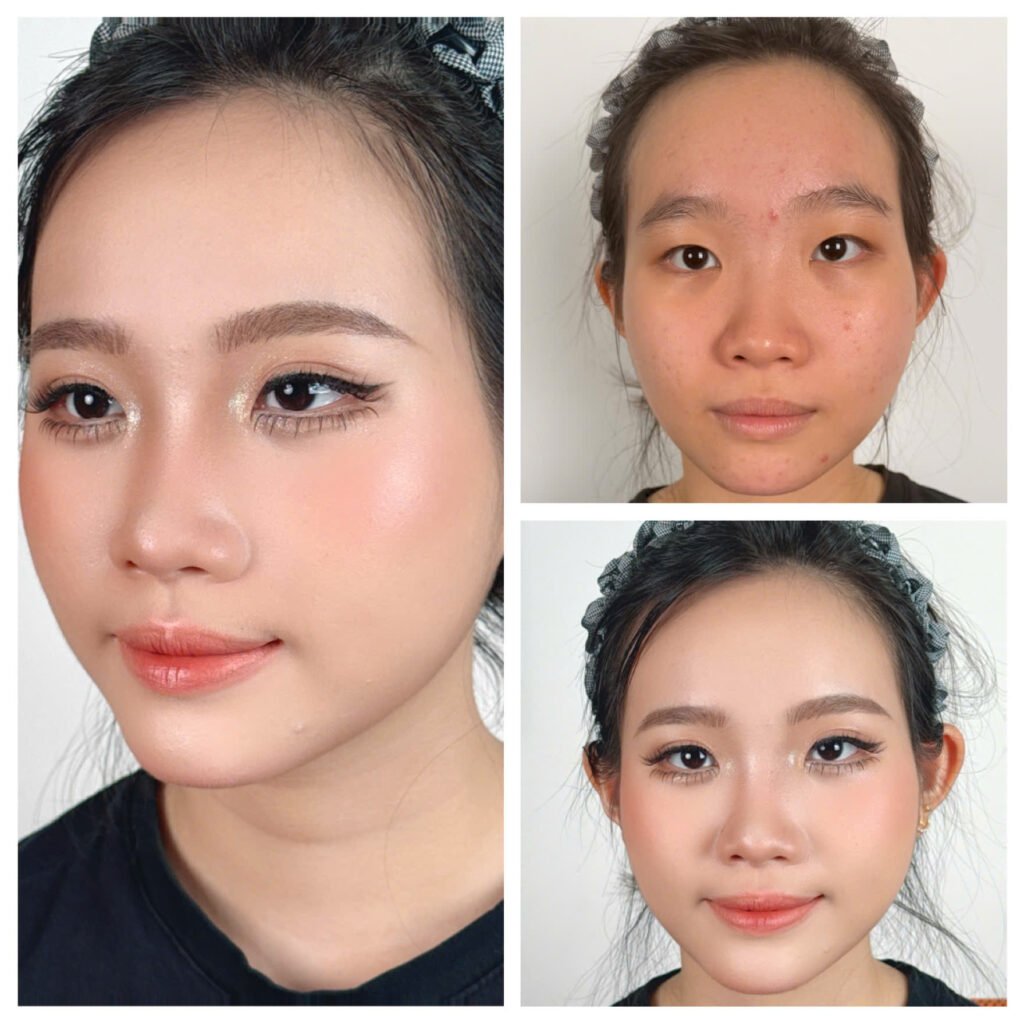 From Monolid to Defined Double Eyelids: Annie’s Makeup Transformation in Da Nang